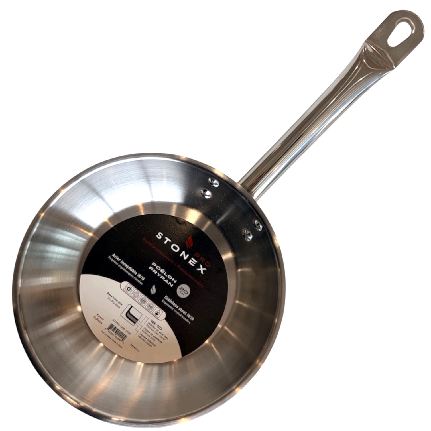 STONEX PRO Frypan 20 Cm - SS 18/10
