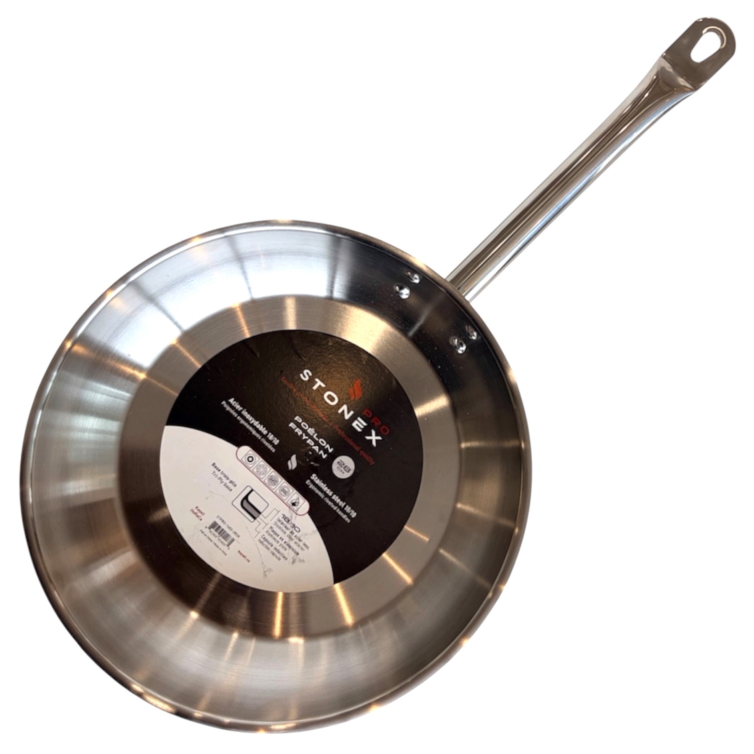 STONEX PRO Frypan 28 Cm - SS 18/10