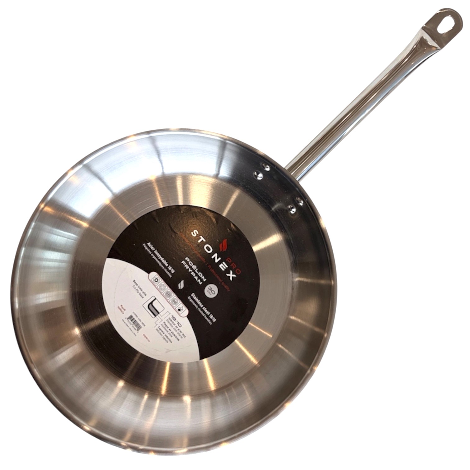 STONEX PRO Frypan 30 Cm - SS 18/10