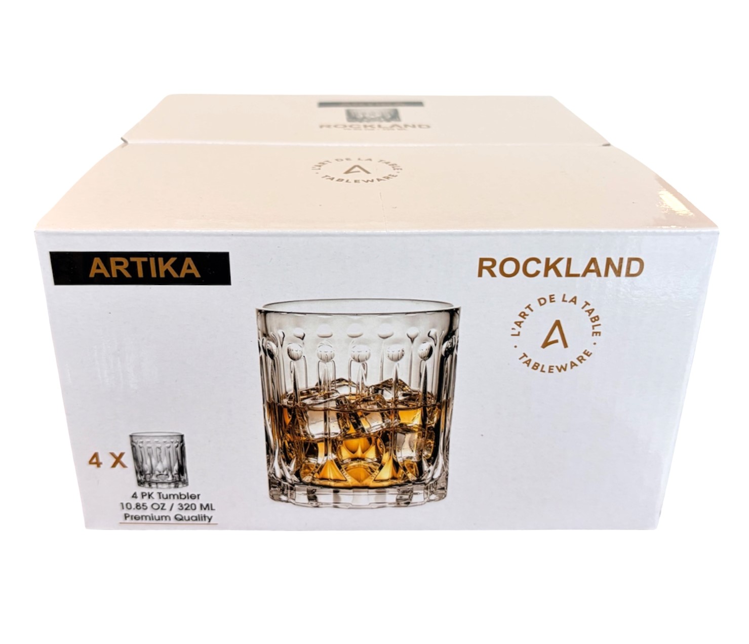 Artika Rockland 4 Pk Tumbler (10.85 Oz /320 Ml)