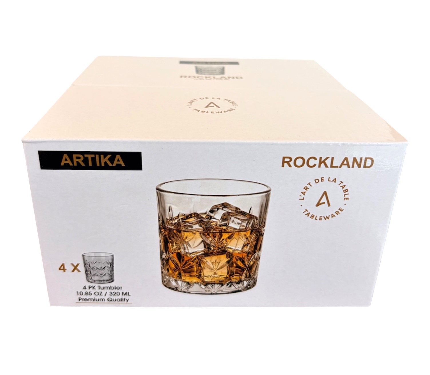 Artika Rockland 4 Pk Tumbler (10.85 Oz /320 Ml)