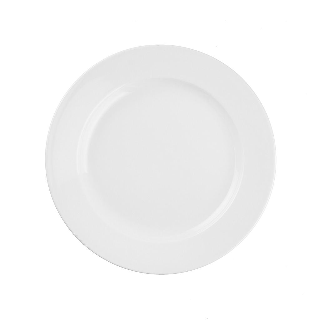 VITREX 6Pk  9.5'' WIDE RIM PLATE