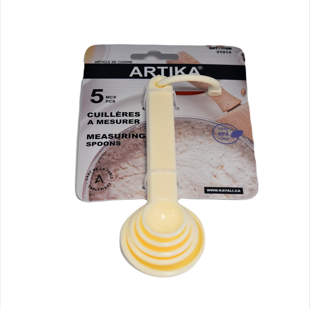  Ensemble De Cuillère À  Mesurer En Plastique 5 Mcx Artika