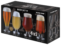 Ensemble De 4 Verres À Bière Craft