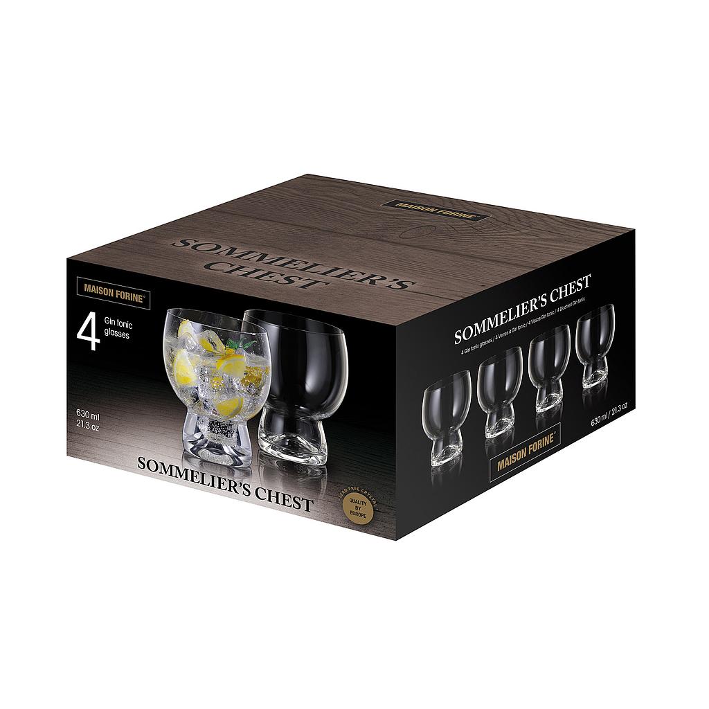 4 Pk Gin Tonic Glass 630 Ml