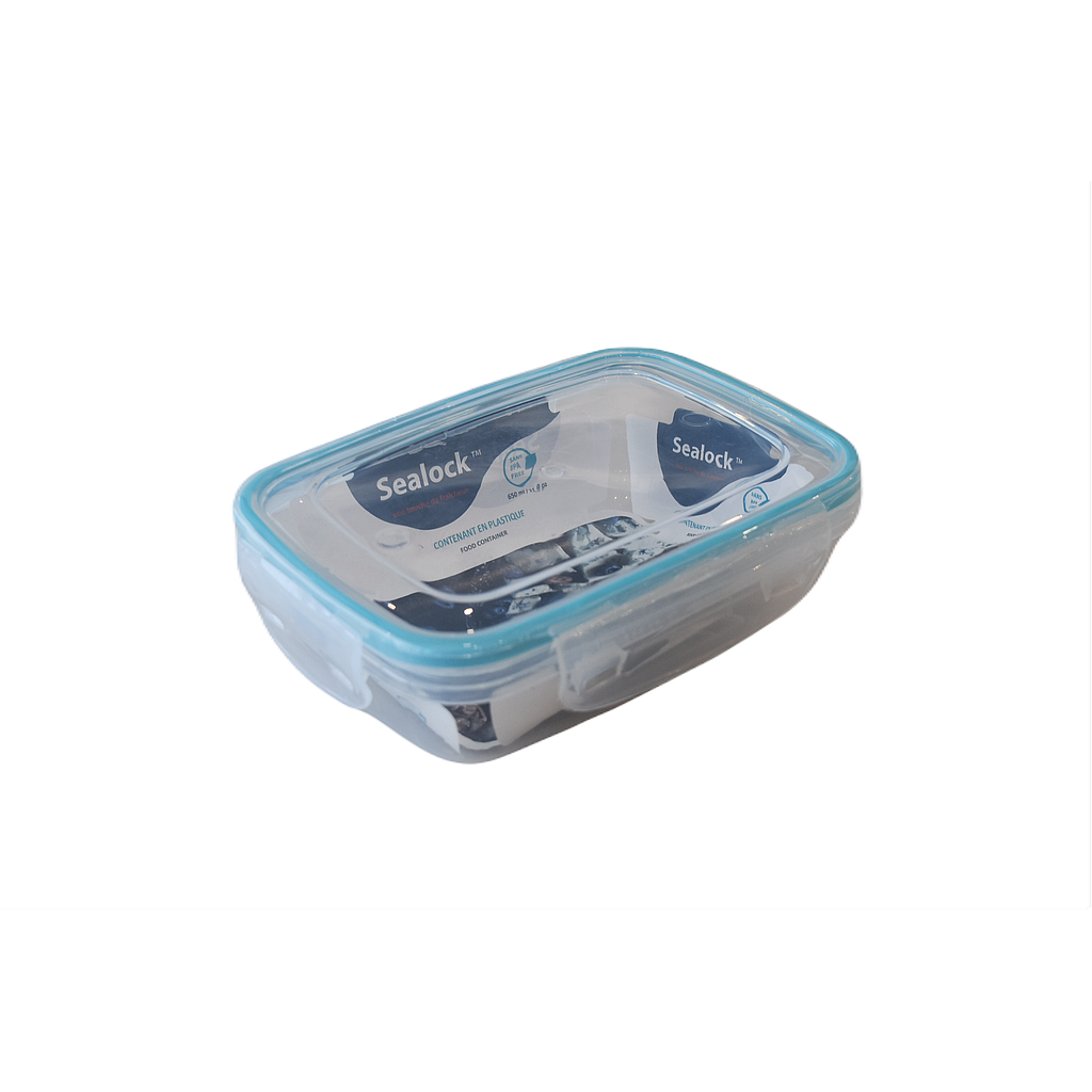 Conteneur De Rangement Rectangulaire En Plastique Sealock 650 Ml 