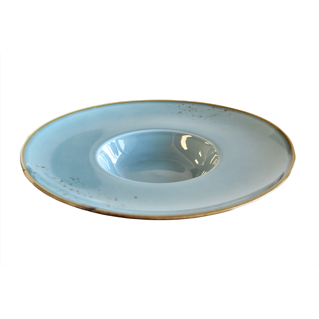 &quot;Terra&quot; 11.5&quot; Risotto Plate Dap-Blue