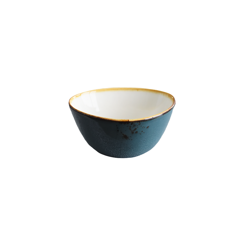 &quot;Terra&quot; 4.75&quot; Oval Bowl Dap-New Blue