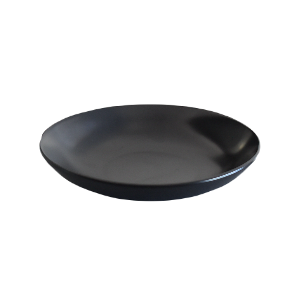 "Terra" 10" Black Coup Bowl