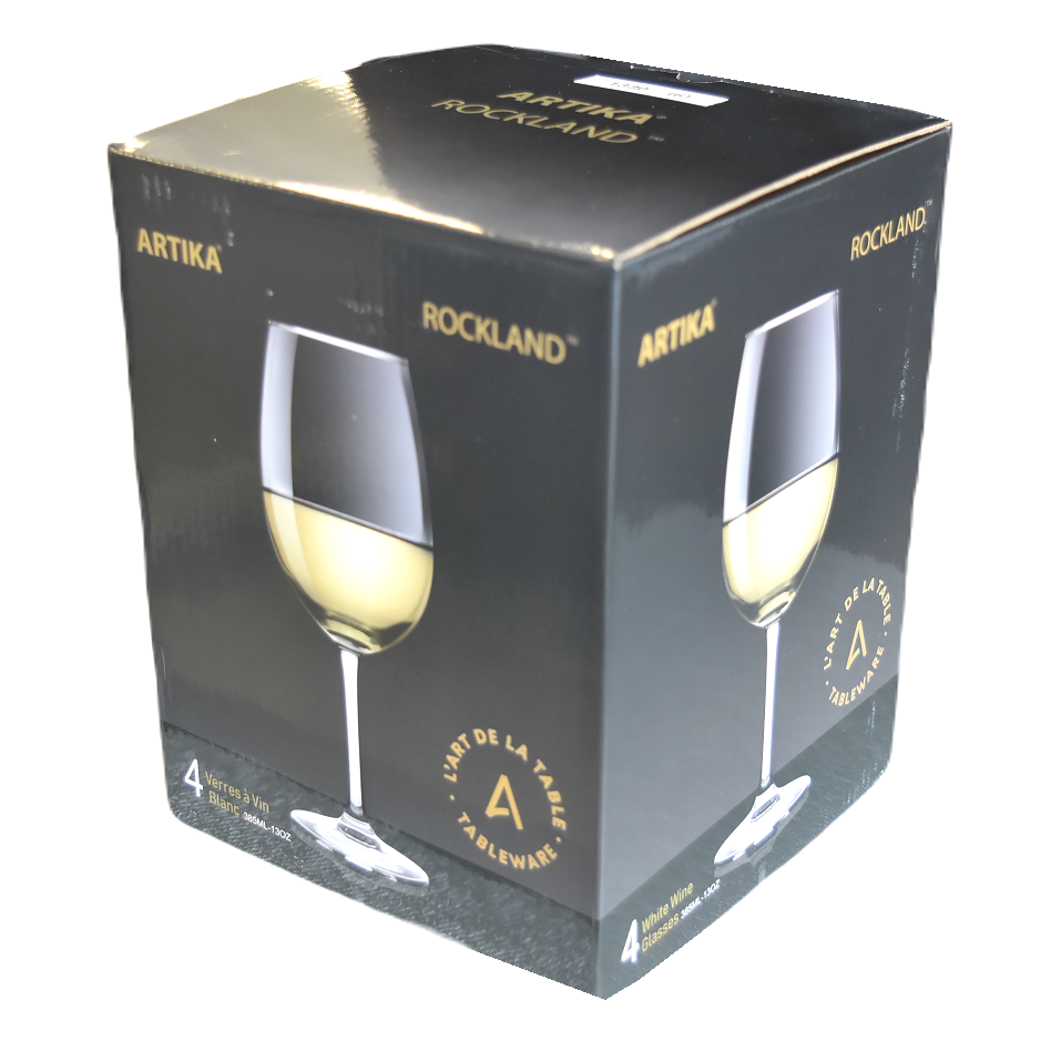 Rockland 385 Ml Verre À Vin Ensemble De 4