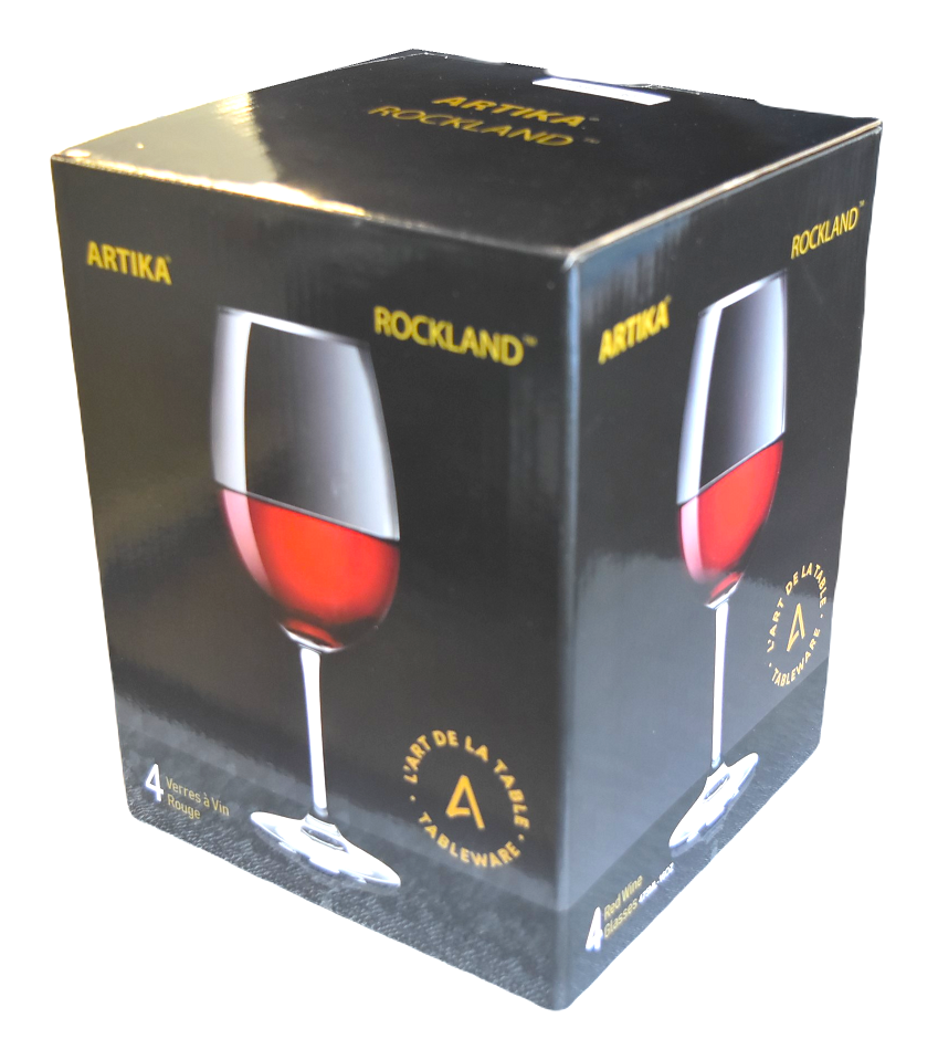 Rockland 475 Ml Ensemble De 4 Verre À Vin 