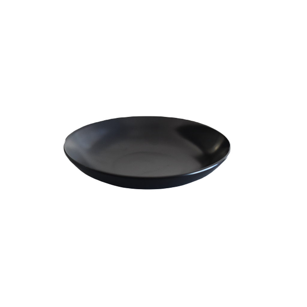 "Terra" 8.5" Black Coup Bowl