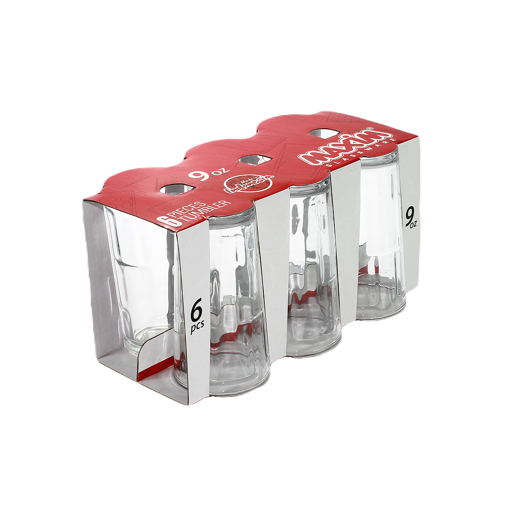 Ensemble De 6 Verres Mozaïk 9 Oz