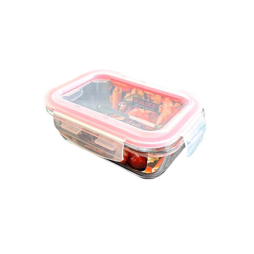 Sealock Conteneur En Verre Rect. Borosilicate 370 Ml 