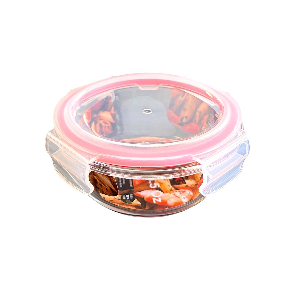 Sealock Conteneur En Verre Rond Borosilicate 400 Ml 