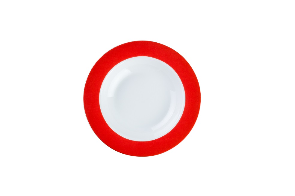 Rouge Assiette À Soupe 8.5''🚩PROMOTION