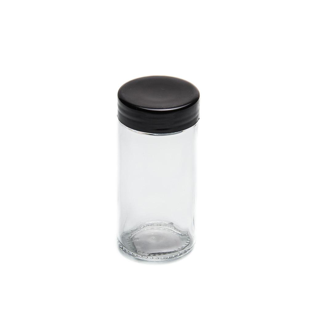 Pot À Épices Avc Couv. Noir ( 80 Ml )