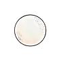 "Terra" 6.5" Round plate Dap-Charcoal
