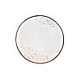 "Terra" 8" Round plate Dap-Charcoal