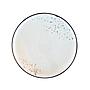 "Terra" 10" Round plate Dap-Charcoal